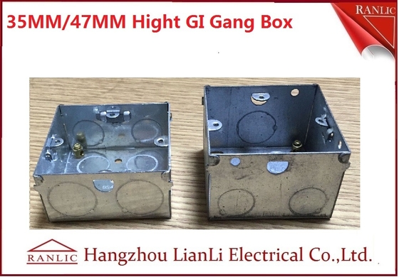 Porcellana scatola d'acciaio del gruppo di knock-out di 20mm 25mm con il terminale d'ottone &amp; l'anello regolabile fornitore