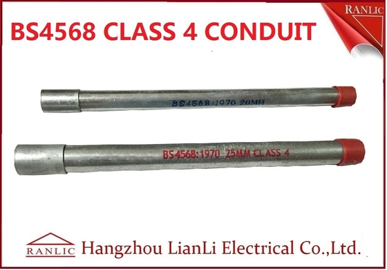 Porcellana Tubo elettrico 4 del condotto di gi BS4568 con la dimensione massima fino a 150mm fornitore