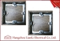 scatola d'acciaio del gruppo di knock-out di 20mm 25mm con il terminale d'ottone &amp; l'anello regolabile fornitore