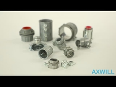 Condotto flessibile in metallo a tenuta stagna da 0,013 pollici UL elencato nero grigio 100 piedi per rotolo