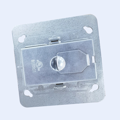 Porcellana RUFFIN Outlet Junction Box Plate ha installato 1/2» E 1&quot; copertura 1.20mm di profondità fornitore