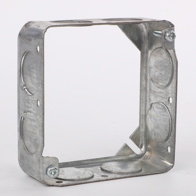 Clampo flessibile del cavo CA IN 3/8&quot; Snap-In Double Duplex Connector Zinc Die Casting 1/2&quot; Gola per Outlet Box fornitore