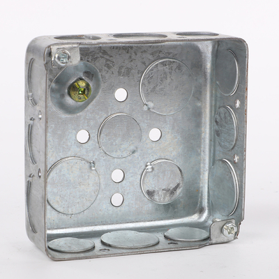 Clampo flessibile del cavo CA IN 3/8&quot; Snap-In Double Duplex Connector Zinc Die Casting 1/2&quot; Gola per Outlet Box fornitore