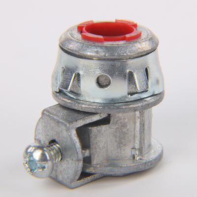 Clampo flessibile del cavo CA IN 3/8&quot; Snap-In Double Duplex Connector Zinc Die Casting 1/2&quot; Gola per Outlet Box fornitore