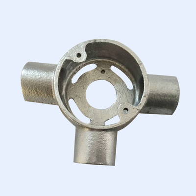 il rivestimento malleabile 25mm di 20mm pre ha galvanizzato lo sbocco circolare dell'entrata del ritorno della scatola 4 fornitore