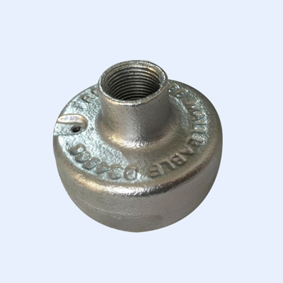 il rivestimento malleabile 25mm di 20mm pre ha galvanizzato lo sbocco circolare dell'entrata del ritorno della scatola 4 fornitore